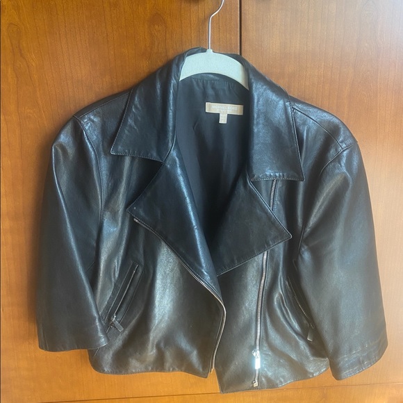 Michael Kors Jackets & Blazers - Michael Kors black leather jacket